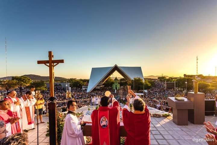 Diocese de Patos celebrará o Jubileu de Prata da Festa de Pentecoste no Parque Religioso Cruz da Menina, neste domingo