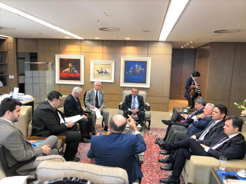 Jeová Campos tem agendas no Ministério do Desenvolvimento Regional e no Tribunal Superior do Trabalho em Brasília