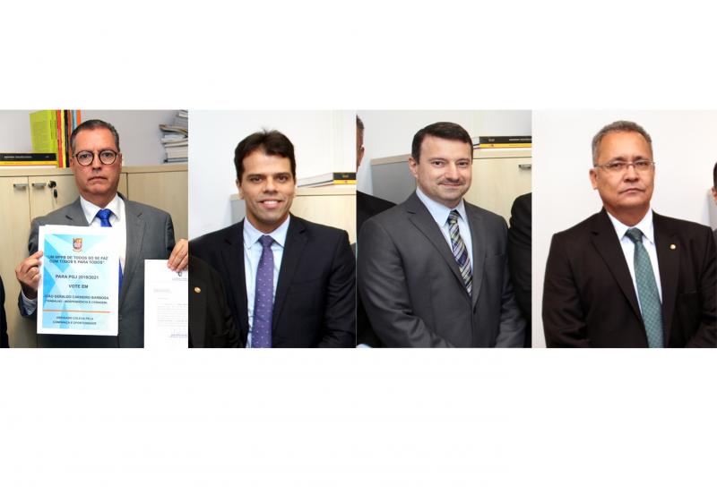 Quatro promotores de Justiça oficializam inscrições para lista tríplice MPE da Paraíba