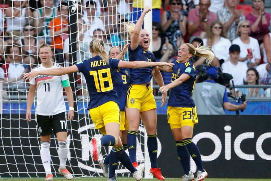 Suécia elimina a Alemanha e vai às semifinais