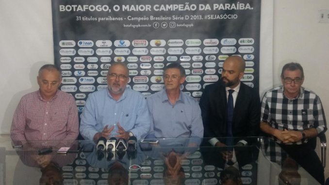 Sérgio Meira garante permanência de Piza no comando técnico do Botafogo-PB