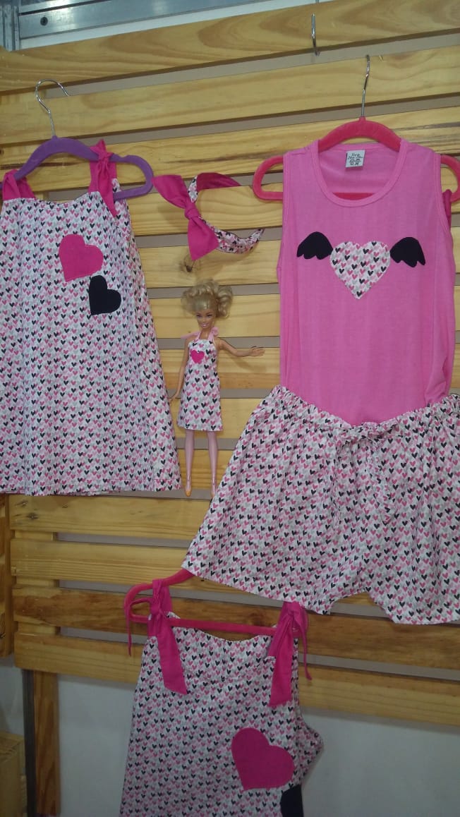 COMÉRCIO: Roupas para iguais para meninas e bonecas são atração na Multifeira