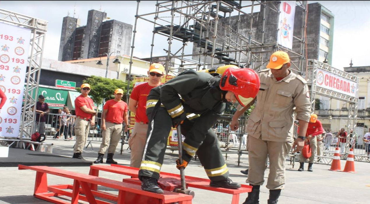 Corpo de Bombeiros da Paraíba realiza 14ª edição ‘Bombeiro de Aço’, no shopping Mangabeira