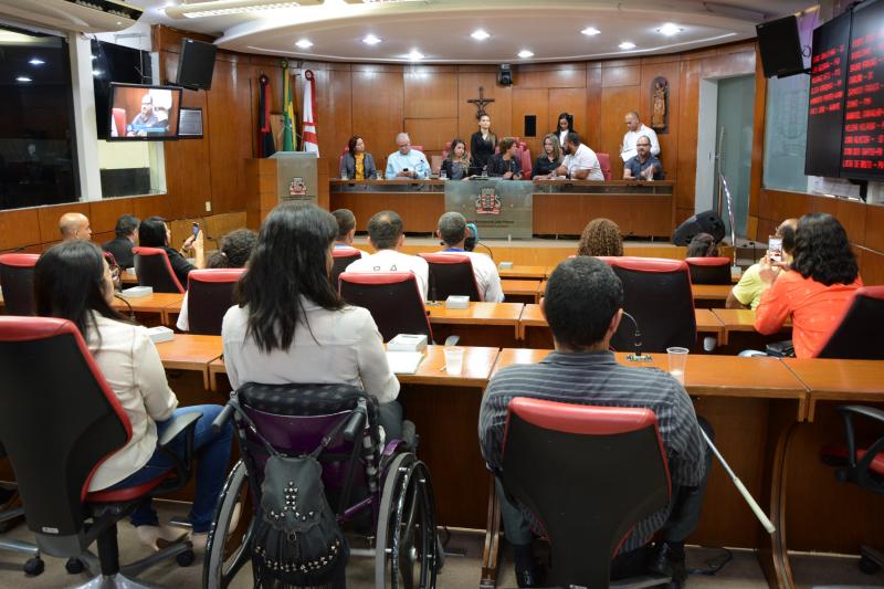 CMJP realiza sessão especial para discutir problemas enfrentados pelas pessoas com deficiência em João Pessoa
