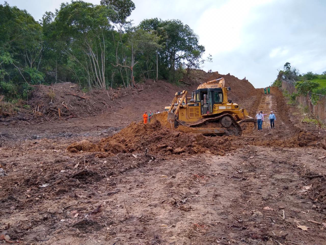 MOBILIDADE: Engenheiros dos DER inspecionam obras das ligações dos bairros de Mangabeira/Valentina Figueiredo