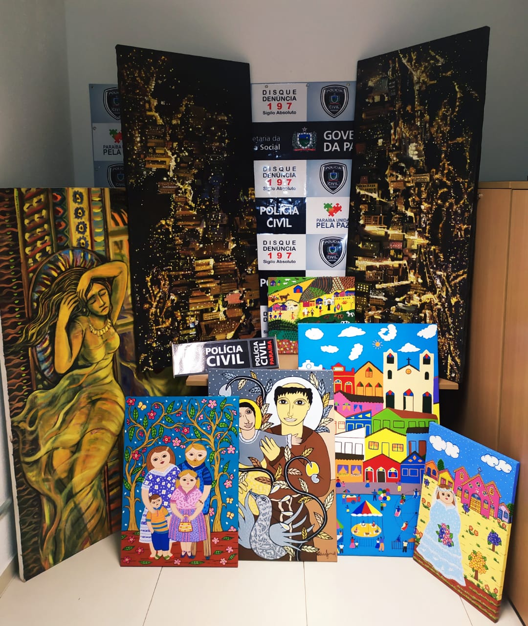 Delegacia de Defraudações e Falsificações de João Pessoa deflagra Operação e recupera obras de arte