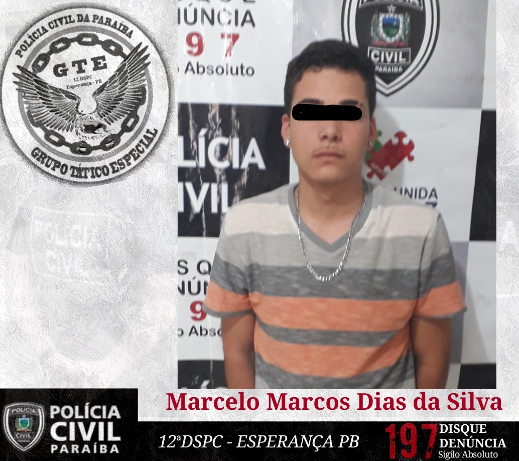 Polícia Civil prende homem e apreende menor por tráfico de drogas em Remígio