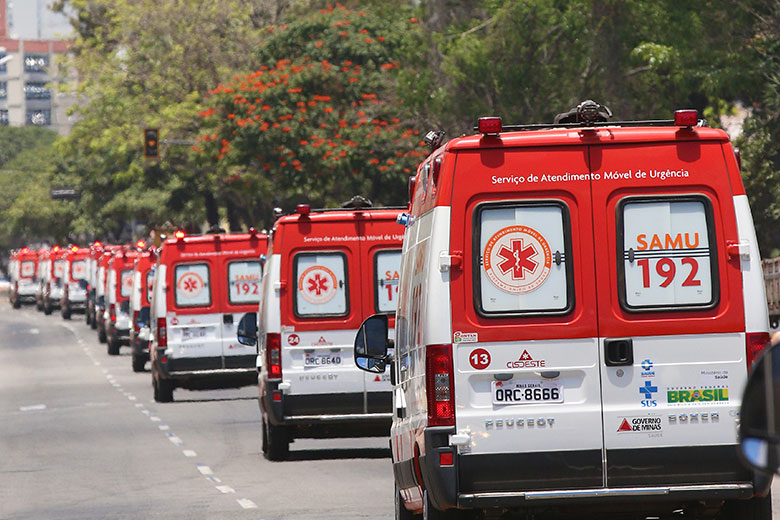 Ministério da Saúde anuncia aquisição de mais 866 novas unidades de ambulância para o SAMU