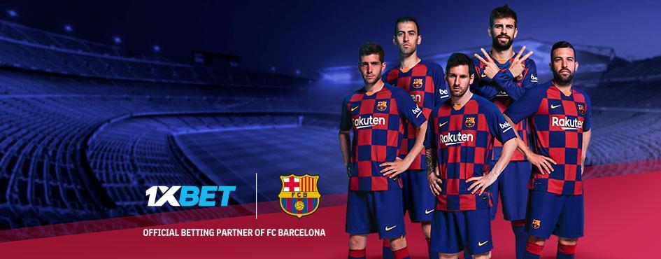 APOSTAS ONLINE: FC Barcelona adiciona 1xBET como novo parceiro