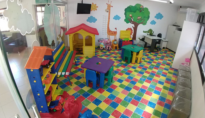 Unimed JP  amplia atendimento da Brinquedoteca do Hospital  Alberto Urquiza Wanderley