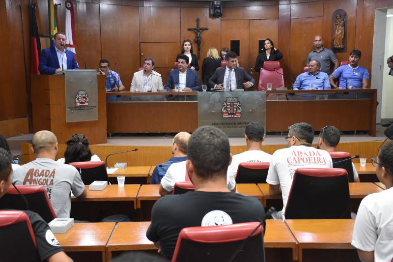 CMJP realiza sessão especial para debater sobre o ensino da capoeira nas escolas