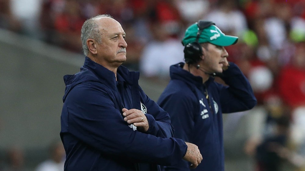 Felipão é demitido do comando técnico do Palmeiras após derrota para o Flamengo