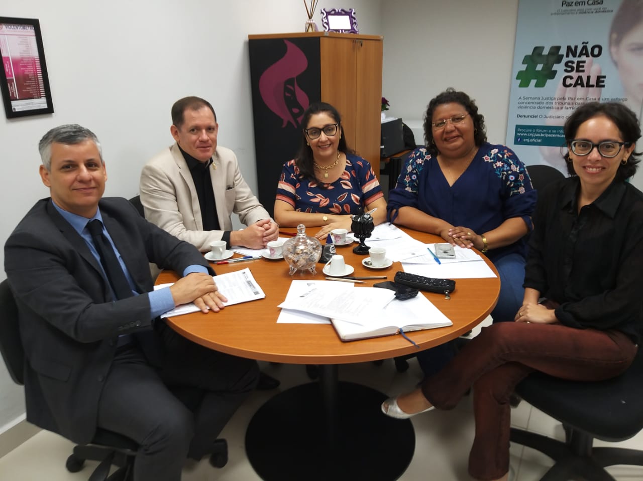 Delegacia da Mulher  na Paraíba e Corregedoria-Geral de Justiça do TJPB discutem implementação do formulário de risco nas medidas protetivas