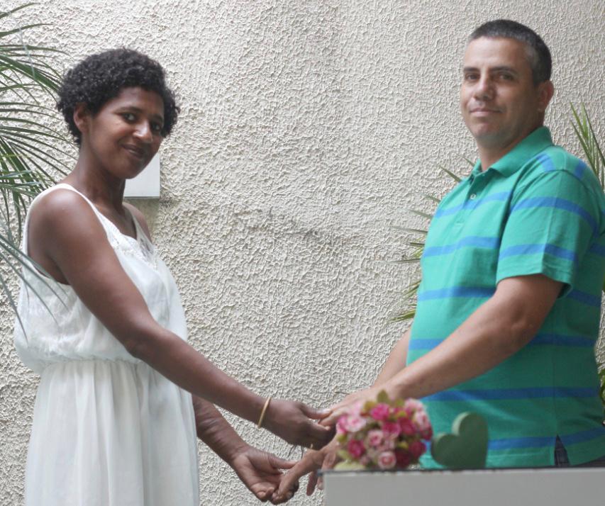 AMOR x SUPERAÇÃO: Com 36 anos, 8 filhos, HIV e passado com drogas, Eunice realiza sonho de se casar