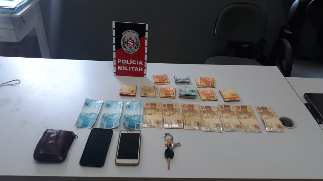 Polícia prende em São Bento trio do RN acusado de repassar dinheiro falso no comércio da Paraíba