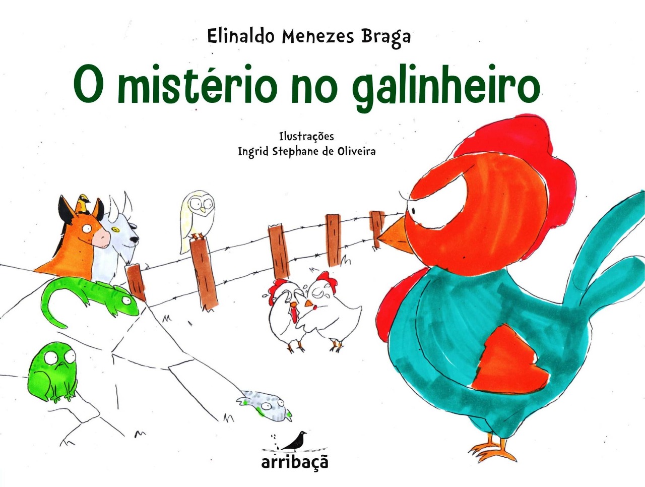 Arribaçã lança livro infanto-juvenil “O mistério no galinheiro” dia 16, em Cajazeiras