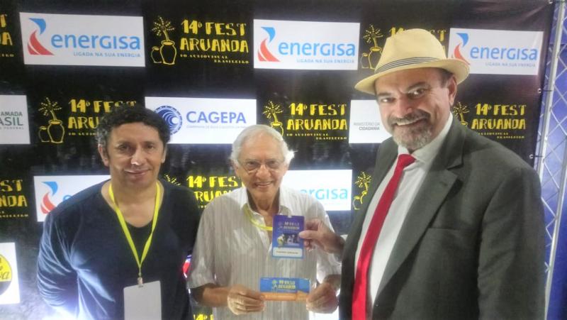 Jeová Campos destaca importância do "Fest Aruanda" e elogia iniciativa de reconhecer talentos paraibanos