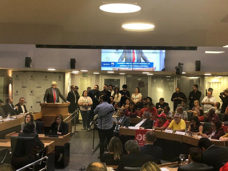 Jeová defende instituição da alíquota progressiva na reforma da Previdência Estadual