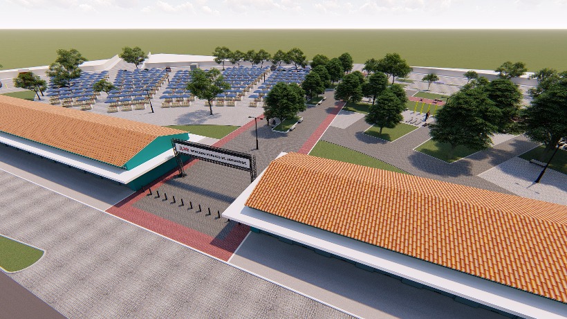 Prefeito Luciano inaugura novo mercado público de Jaguaribe, neste segunda