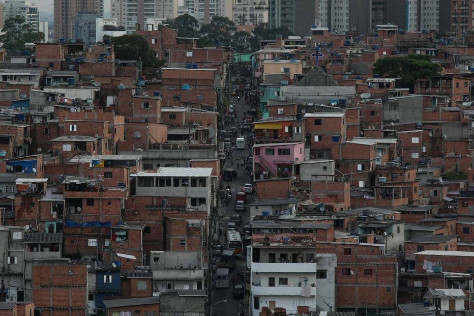 PM 458 04-03-2013 SAO PAULO - SP / EXCLUSIVO CIDADES METROPOLE OE / VIOLENCIA POLICIAL EM PARAISOPOLIS - Vista geral da favela de Paraisopolis, zona sul de Sao Paulo. Materia especial sobre violencia policial na comunidade - FOTO DANIEL TEIXEIRA/ESTADAO
