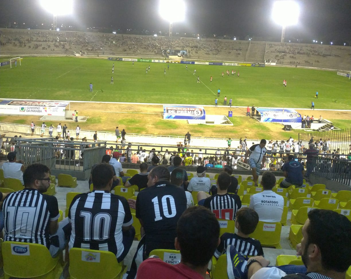 Botafogo vence o São Paulo Crystal na estreia do Paraibano 2020, no Almeidão