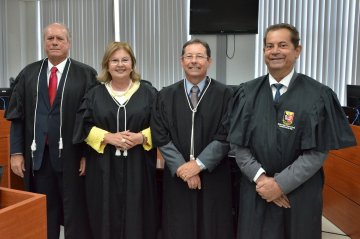 Desembargadores Fátima Bezerra e Abraham Lincoln são os novos presidentes da Primeira e Segunda Câmaras Cíveis do TJ-PB
