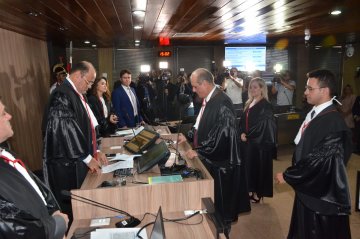 Ricardo Porto toma posse na presidência do TRE-PB e diz que Corte está preparada para enfrentar as fakes news e julgar ações da Calvário