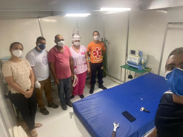 Secretaria de Saúde de Alhandra anuncia aquisição de respirador para atendimento de pacientes do Covid-19 no hospital municipal