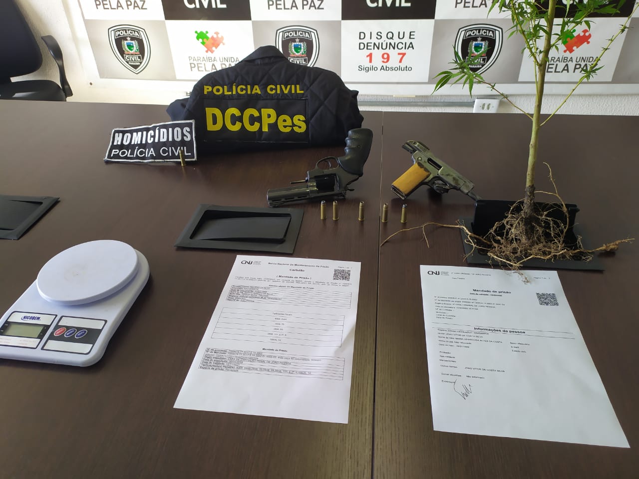 OPERAÇÃO ALVORADA: PC prende na Comunidade Paulo Afonso - Rangel- acusados por homicídios e tráfico de drogas