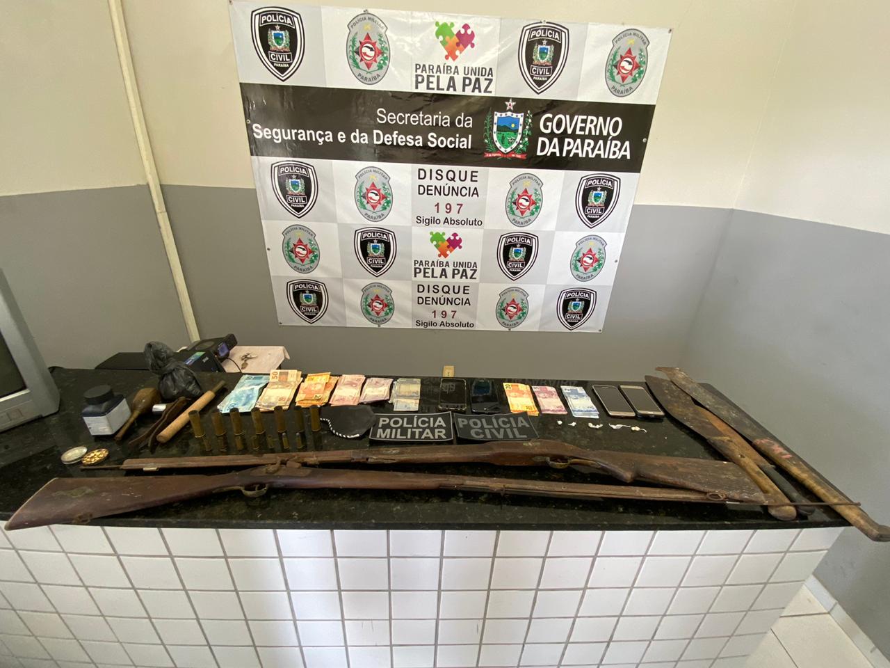 EXPURGO: Polícia prende suspeitos de homicídio e desarticula grupo criminoso em Juarez Távora