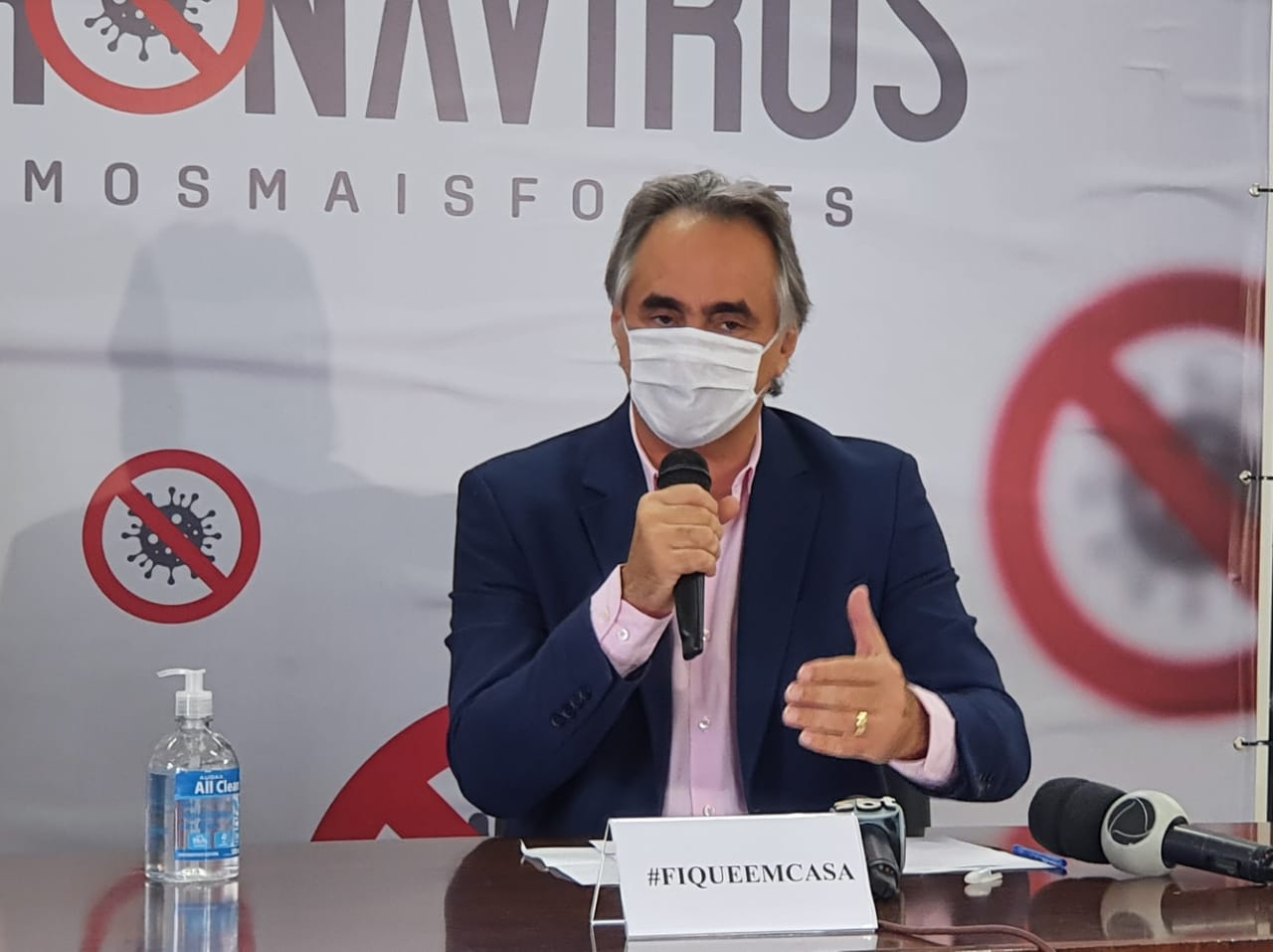 Prefeito Cartaxo anuncia "Operação Proteção" com a desinfecção de ruas em Mangabeira e aberturas de novos leitos de UTI em ações contra o coronavírus