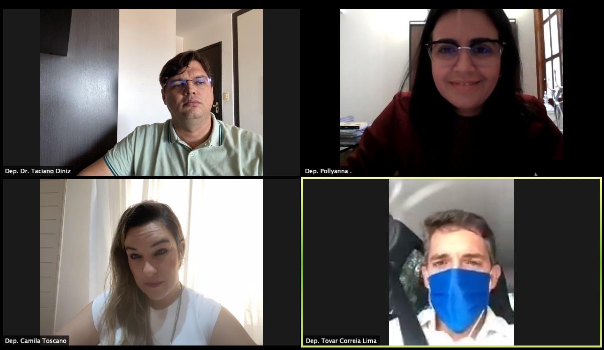 CCJ da ALPB aprova projeto que determina testagem para COVID-19 em todos os profissionais da linha de frente a cada 30 dias