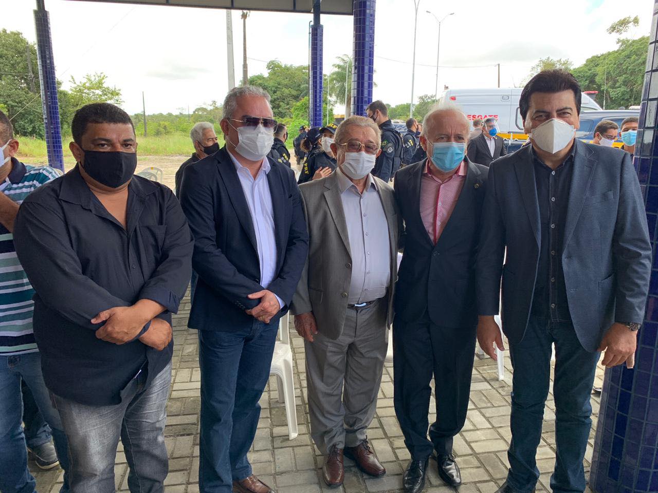 Deputado Branco Mendes participa da solenidade de inauguração da nova unidade operacional da PRF no distrito de Mata Redonda