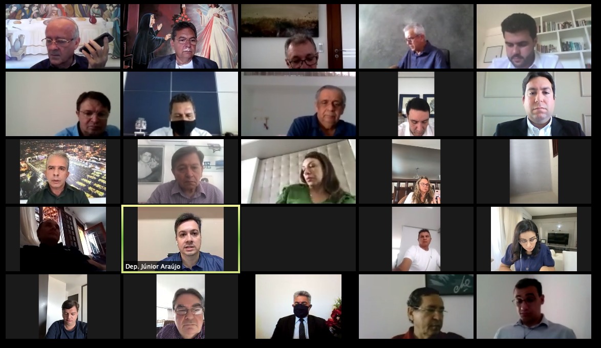 Governador João Azevêdo apresenta mensagem do Executivo em sessão remota da Assembleia Legislativa, nesta terça-feira