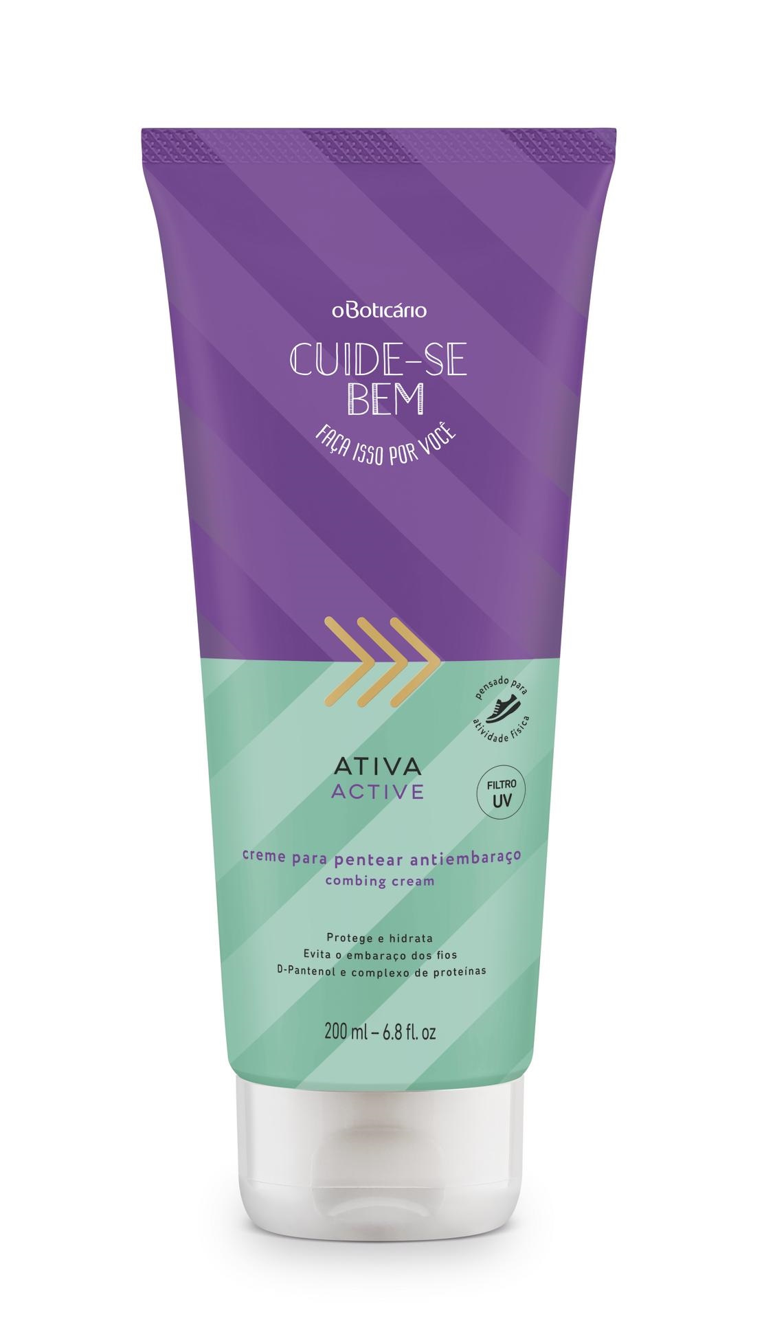 BOTICÁRIO: Novo Cuide-se Bem Ativa entrega proteção durante a atividade física e relaxamento após o exercício