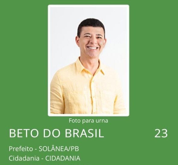 FICHA SUJA: Justiça Eleitoral acata Ação de Impugnação e indefere registro de Beto Brasil à prefeitura de Solânea