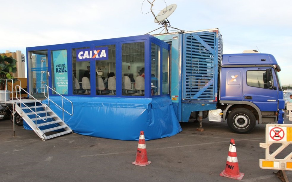 Caminhão da Caixa "Você no Azul" chega a João Pessoa para atender clientes em ação de regularização de dívidas