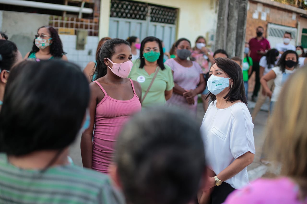 Em campanha, Edilma Freire visita o Citex e garante criação de rede de cozinhas comunitárias para a cidade