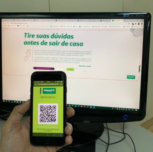 TELECONSULTA: Unimed João Pessoa lança plataforma de prescrição médica digital para oferecer mais agilidade nos atendimentos