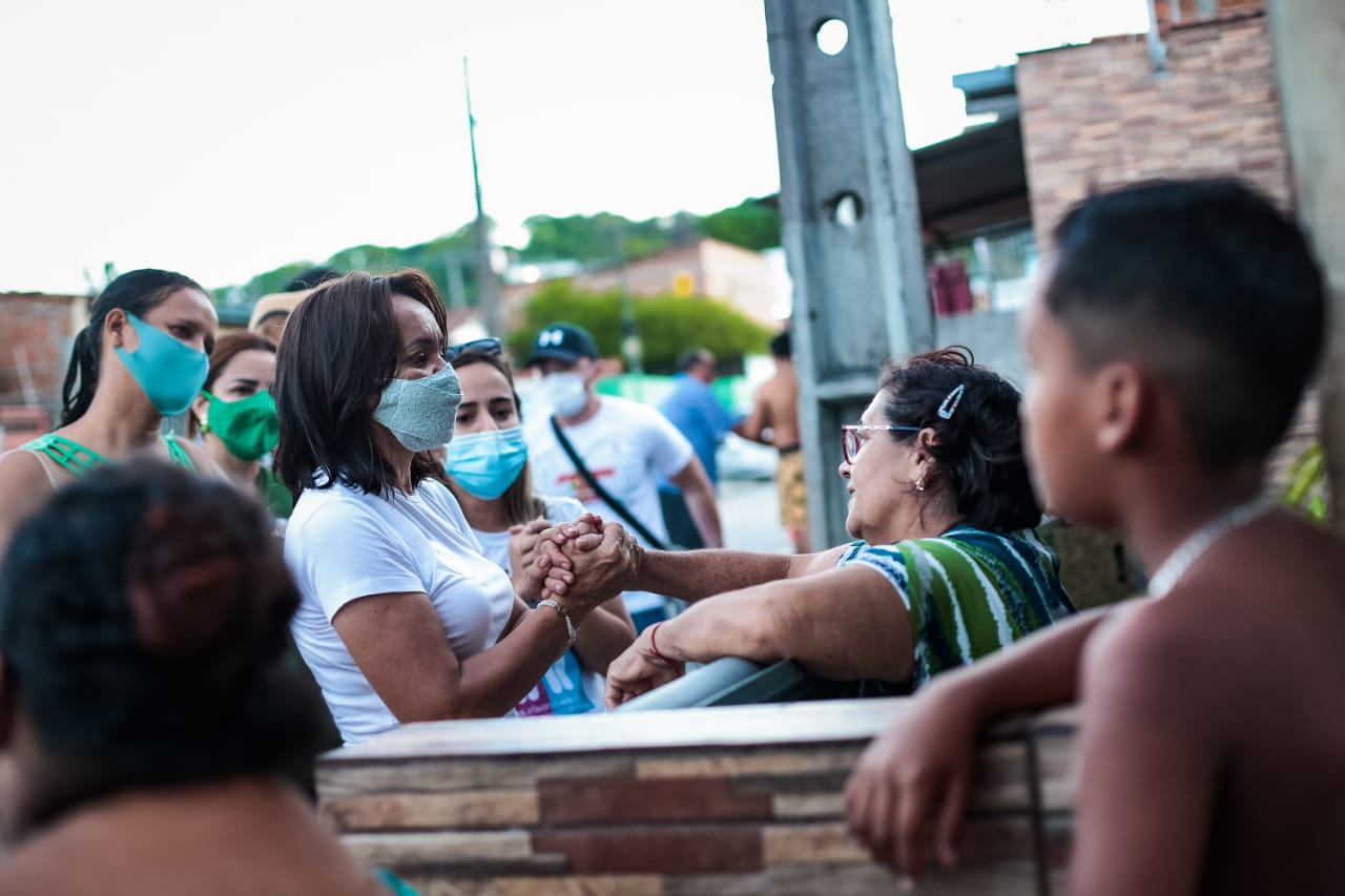 Na São Rafael, candidata Edilma garante construção de mais 20 USFs e fortalecimento da Saúde