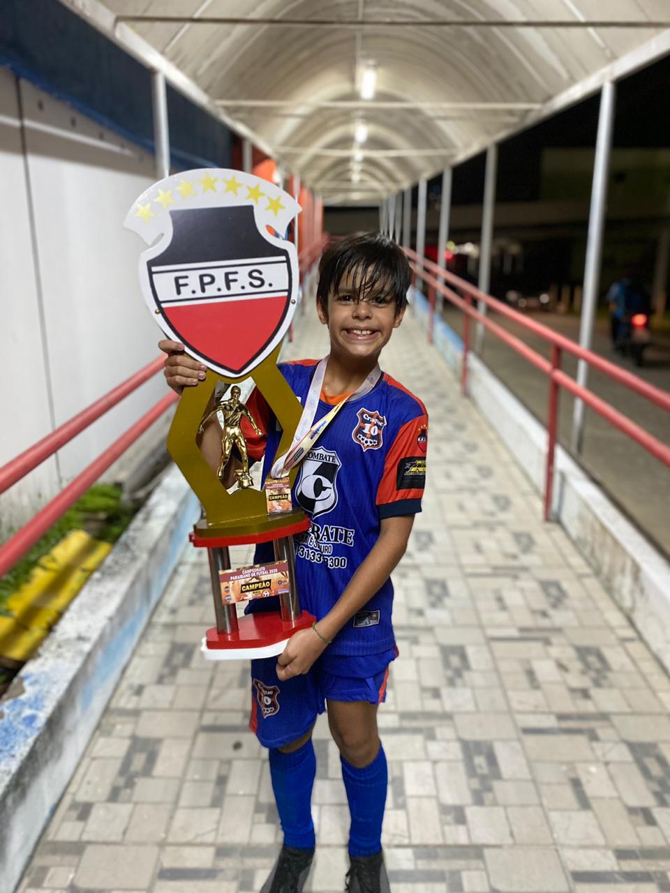 UM CRAQUE: Habilidoso, goleador e já vinculado ao São Paulo, garoto pessoense Peu recebe convite para jogar no Sporting de Lisboa