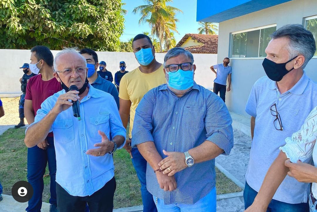 Deputado Branco Mendes participa da inauguração de obras no município de Pitimbu