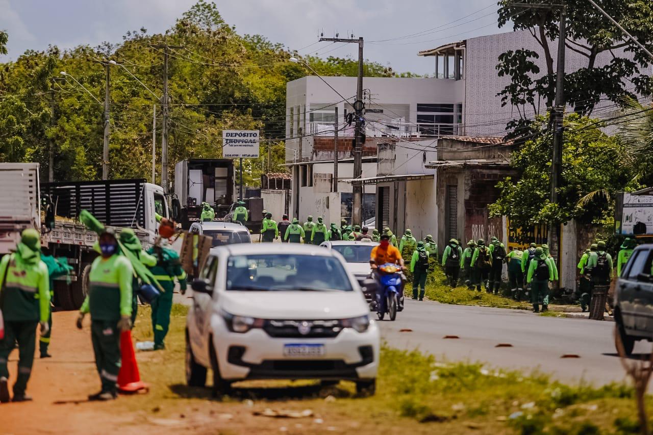 Prefeito Cícero determina "operação limpeza" no Cidade Verde,  inspeciona Aterro Sanitário e conversa com catadores de reciclagem