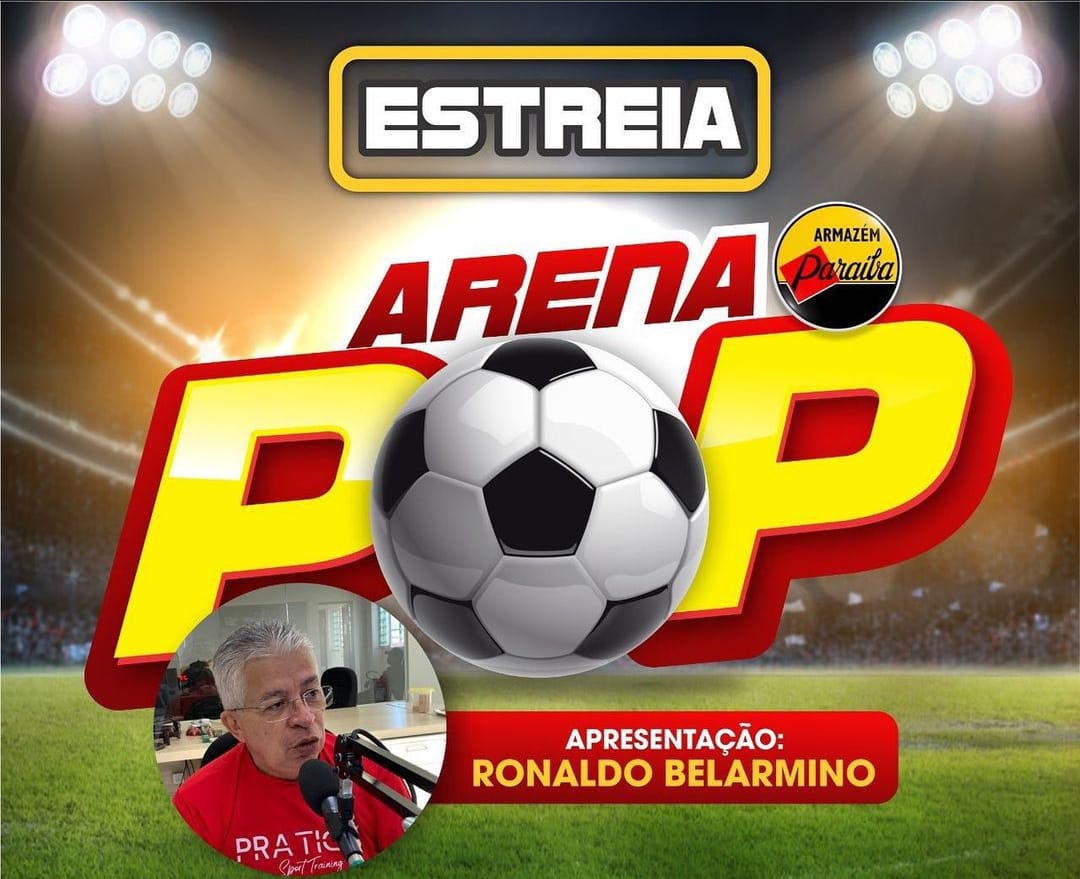 Arena POP estreia nesta segunda-feira na rádio POP FM 89,3 de João Pessoa