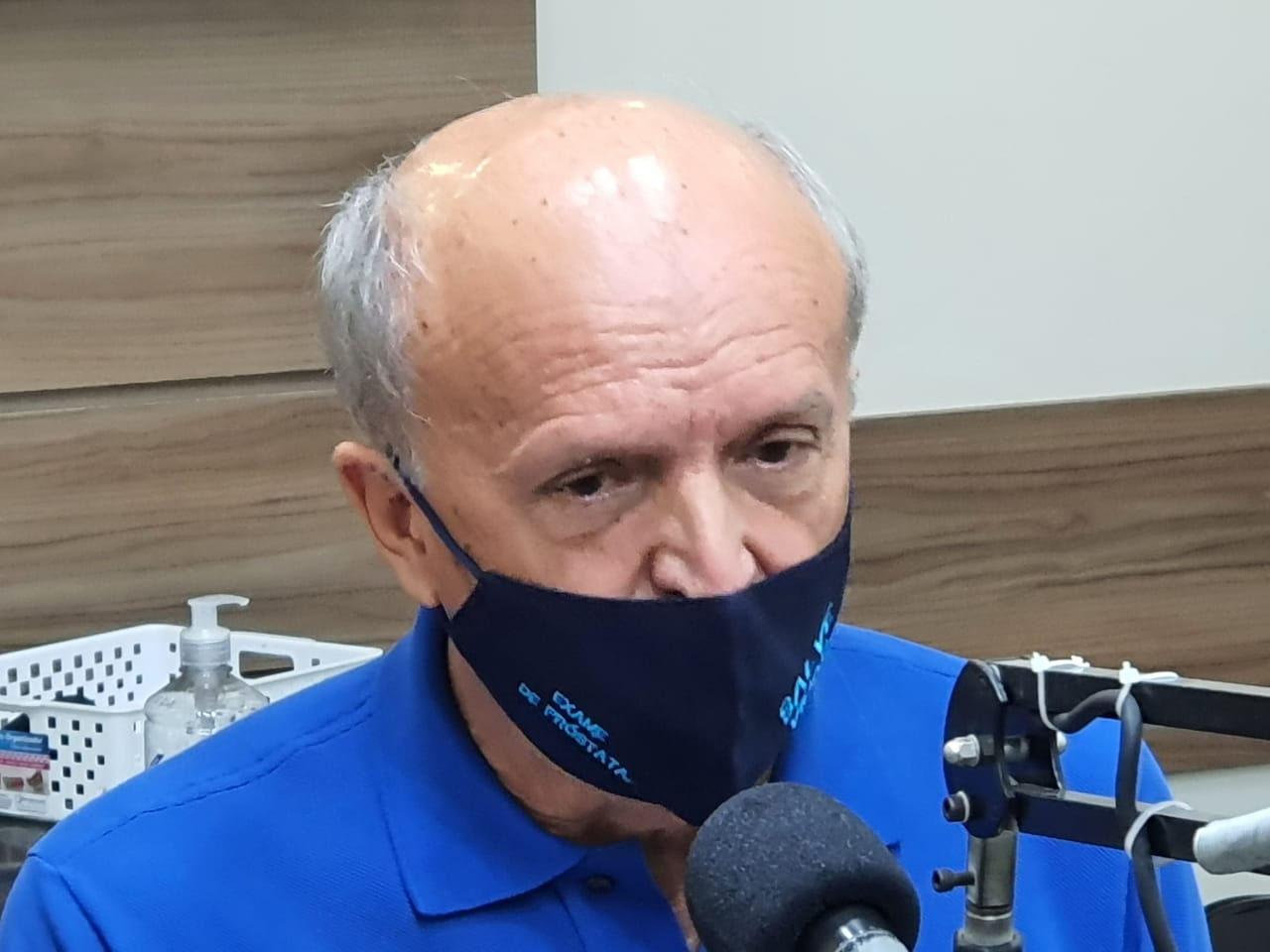Secretário Geraldo Medeiros descarta liberação do uso de máscaras na Paraíba