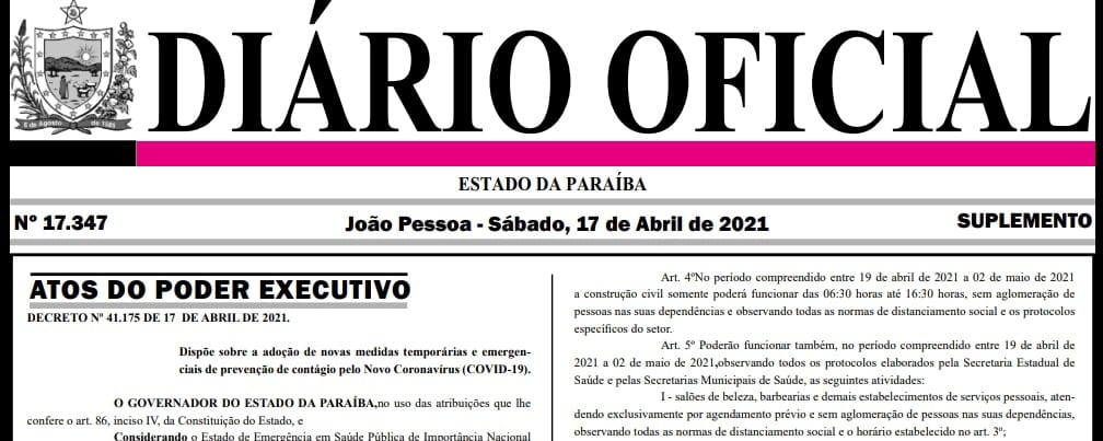 Governador sanciona lei que altera Sistema de Proteção Social e remuneração dos militares da Paraíba