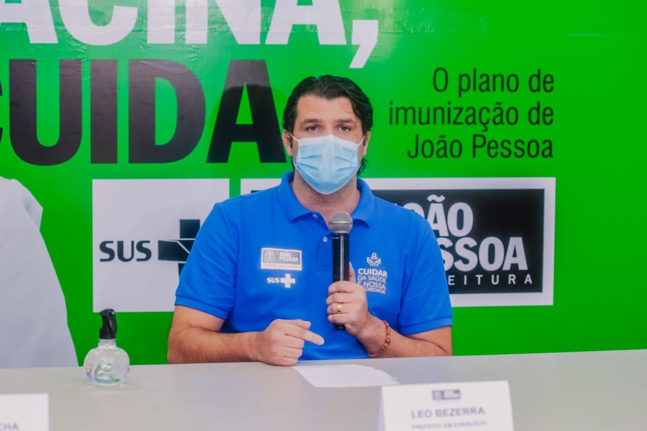 Prefeitura de João Pessoa suspende temporariamente vacinação contra Covid-19 e imunização será retomada logo após o envio de novas doses