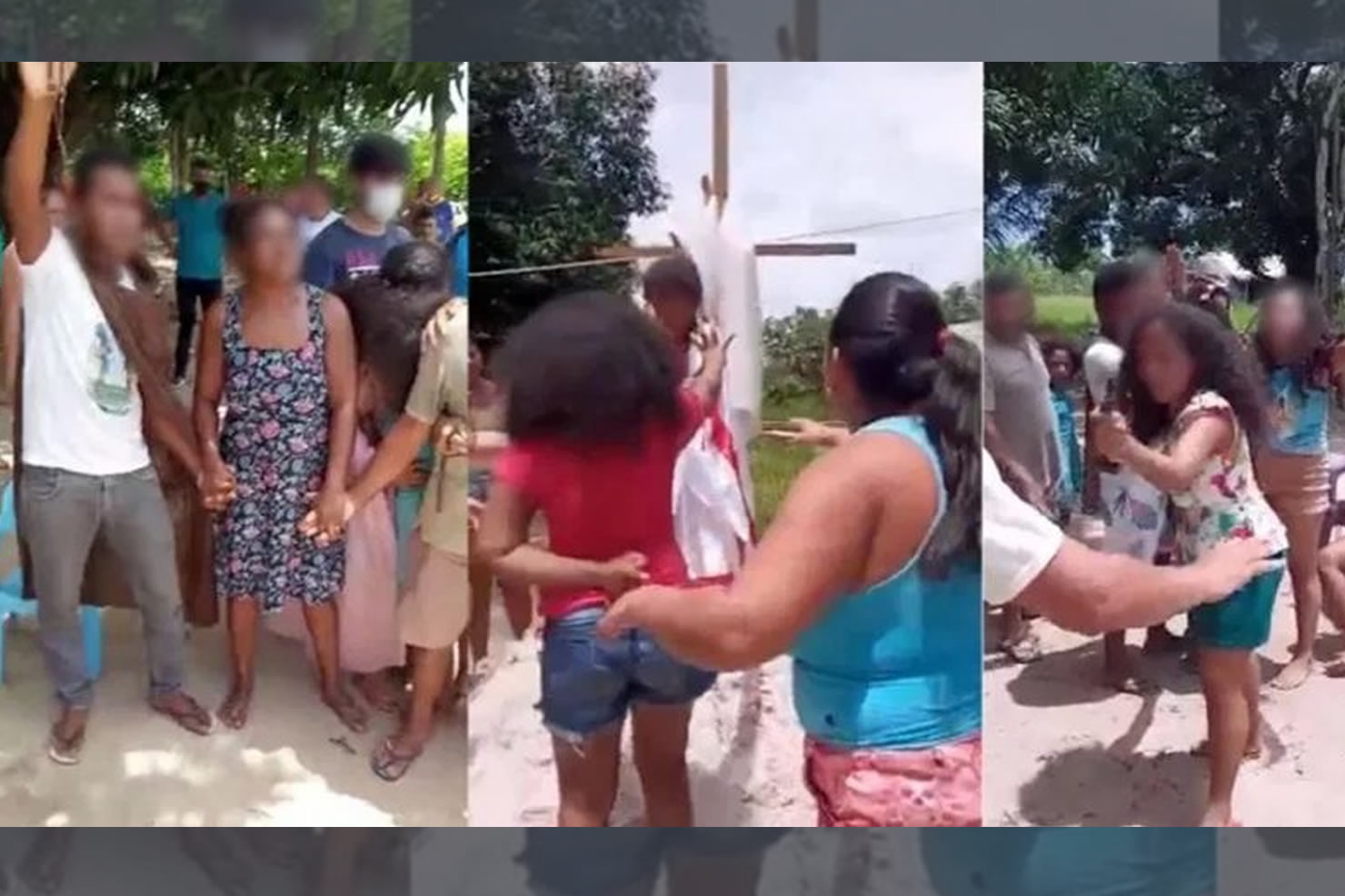 VILA DO TREME: Crianças que seriam sacrificadas em ritual religioso para acabar com a Covid-19 são resgatadas pela PM no Pará