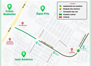 MOBILIDADE URBANA: Obras da primeira etapa das intervenções na Av. Hilton Souto Maior começam na próxima terça