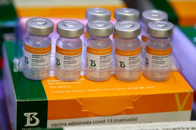Butantan entrega mais 800 mil doses da Coronavac ao Ministério da Saúde